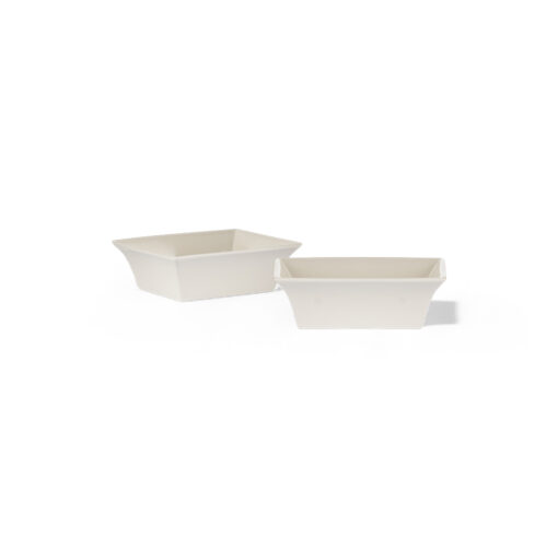 2 Pcs Rectangular Dish Set
