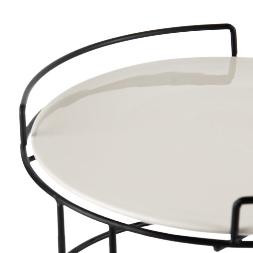 2 Tier Serving Platter with Stand (H20cm) - Image 8
