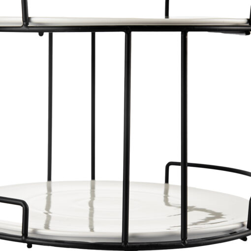 2 Tier Serving Platter with Stand (H20cm) - Image 10