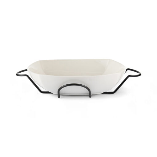 Serving Bowl with Stand (W38cm) - Image 2