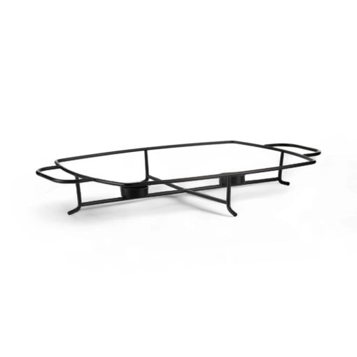 Rectangular Serving Platter with Stand (W46cm) - Image 4
