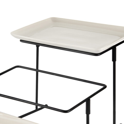3 Tier Serving Platter with Stand (W47.3) - Image 13