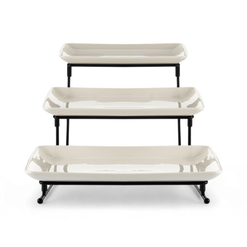 3 Tier Serving Platter with Stand (W47.3) - Image 2