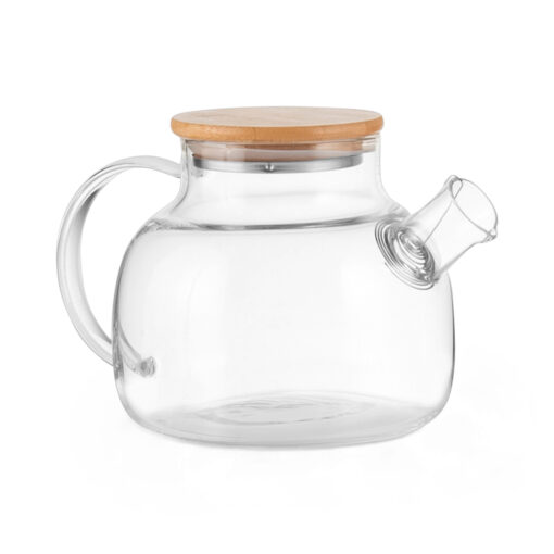 Glass Teapot with Bamboo Lid (1.0L)