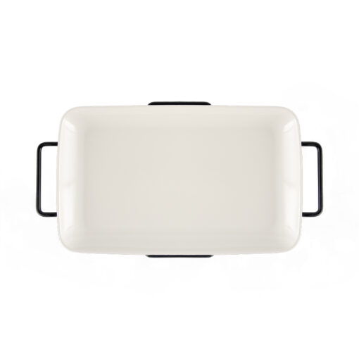 Rectangular Serving Platter with Stand (W40.5cm) - Image 4
