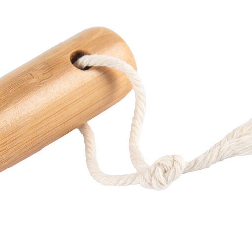 Dish Brush with TPR Bristle Bamboo Handle (H27cm) - Image 8