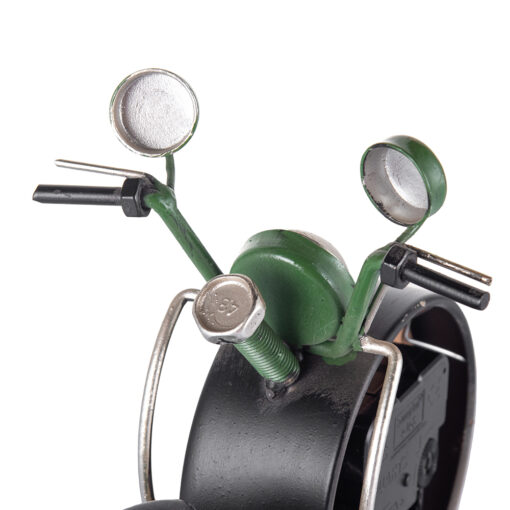 Motorcycle Table Clock (H16.5cm) - Image 5