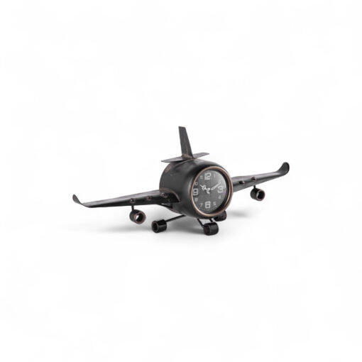 Aeroplane Table Clock (H17cm)