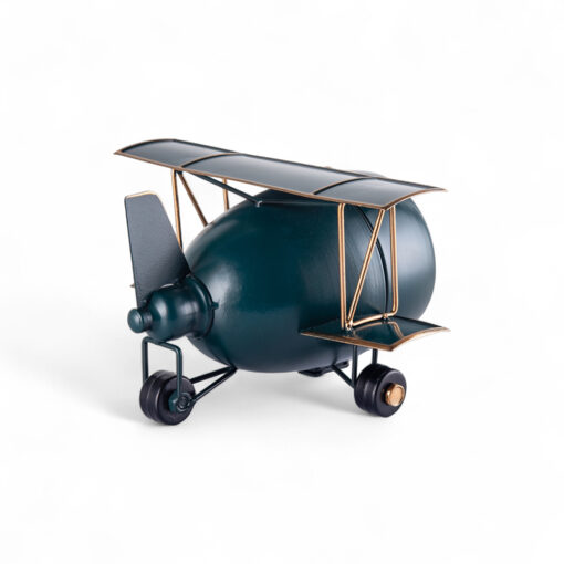 Aeroplane Table Clock (H15cm) - Image 4