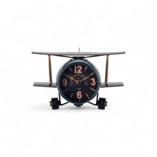 Aeroplane Table Clock (H15cm) - Image 2