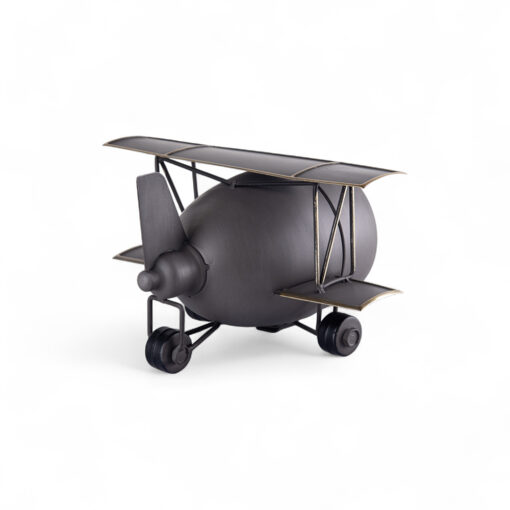 Aeroplane Table Clock (H15cm) - Image 9