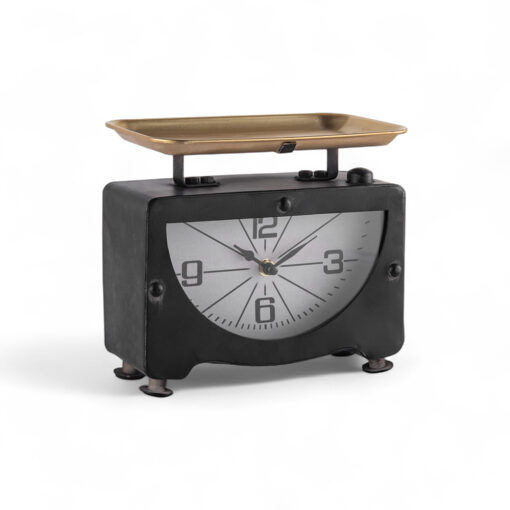 Weighing Scale Table Clock (H20cm)