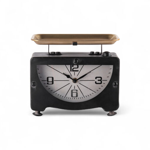 Weighing Scale Table Clock (H20cm) - Image 2