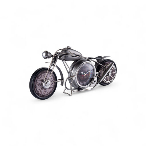 Motorcycle Table Clock (H19cm) - Image 3
