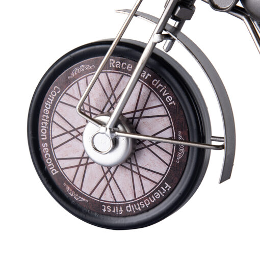 Motorcycle Table Clock (H19cm) - Image 6