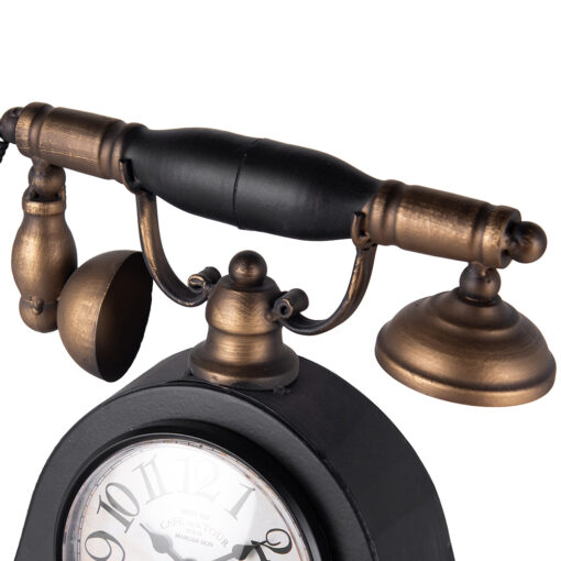 Telephone Table Clock (H24.5cm) - Image 4