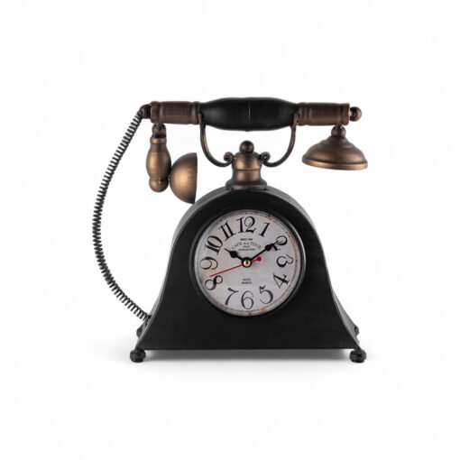 Telephone Table Clock (H24.5cm) - Image 2