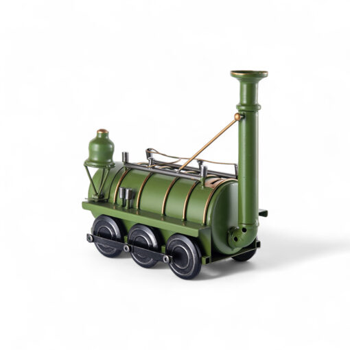 Train Table Clock with Coin Bank (H27cm) - Image 4