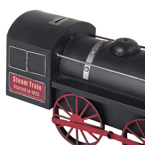 Train Table Clock with Coin Bank (H27.5cm) - Image 5