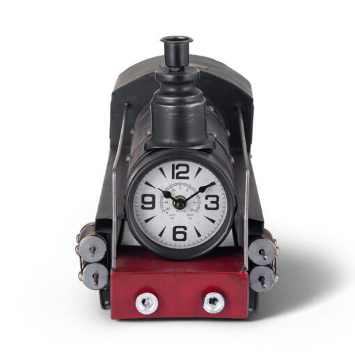 Train Table Clock with Coin Bank (H27.5cm) - Image 2