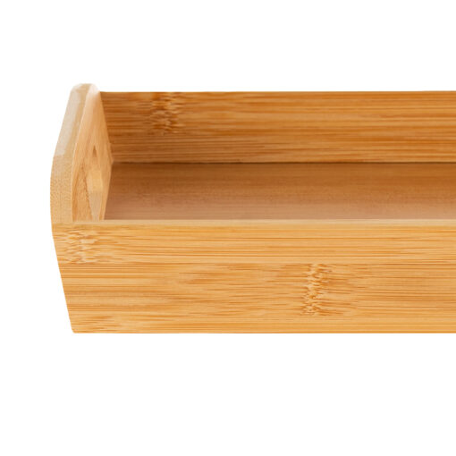 Bamboo Tray with Handle (W43.7cm) - Image 4