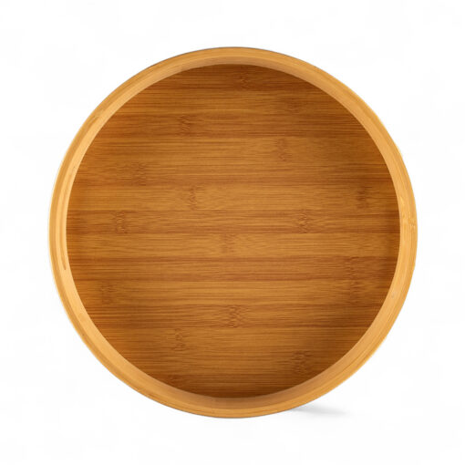 Round Bamboo Tray - Image 3