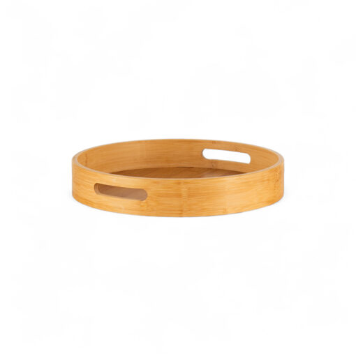 Round Bamboo Tray - Image 4