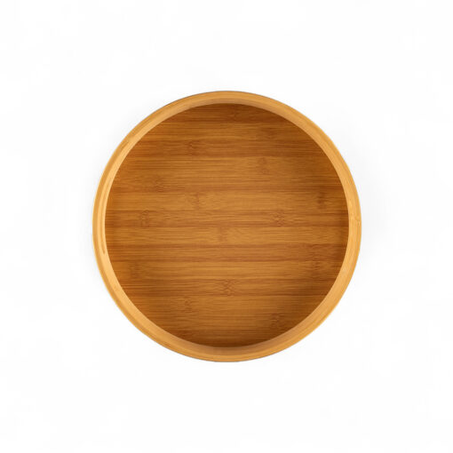 Round Bamboo Tray - Image 6