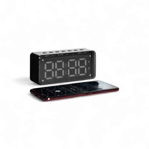 Uhome Hi-Res Bluetooth Speaker with Alarm Clock - Image 2