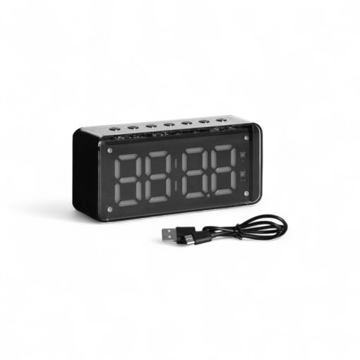 Uhome Hi-Res Bluetooth Speaker with Alarm Clock - Image 6