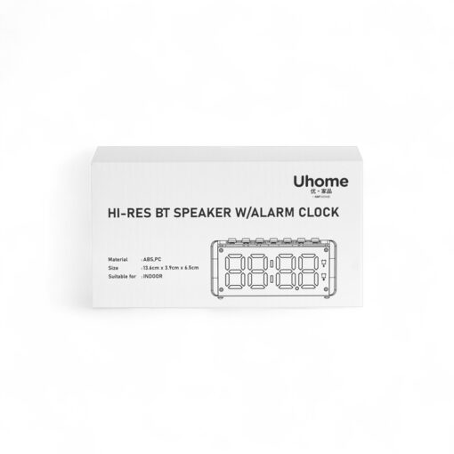 Uhome Hi-Res Bluetooth Speaker with Alarm Clock - Image 17