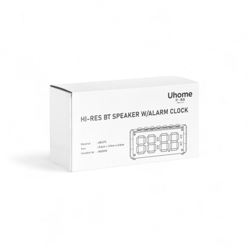 Uhome Hi-Res Bluetooth Speaker with Alarm Clock - Image 18