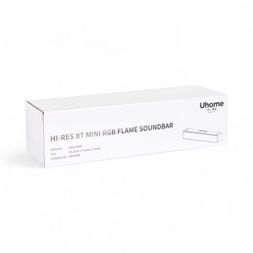 Uhome Hi-Res Mini RGB Flame Soundbar - Image 32