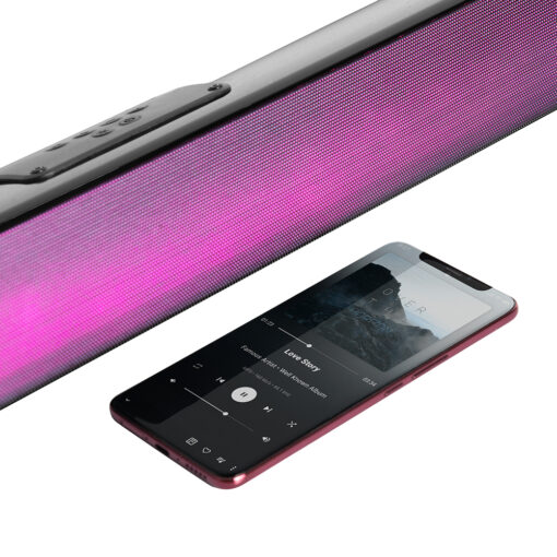 Uhome Hi-Res Bluetooth RGB Flame Soundbar - Image 31
