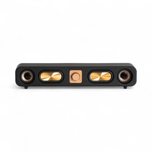 Uhome Hi-Res Retro Bluetooth Mini Soundbar - Image 20