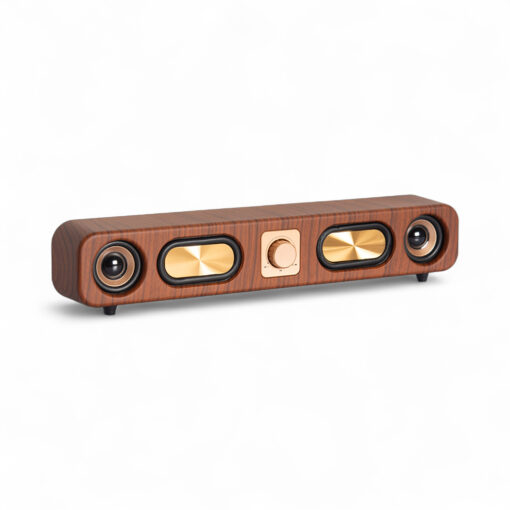 Uhome Hi-Res Retro Bluetooth Mini Soundbar