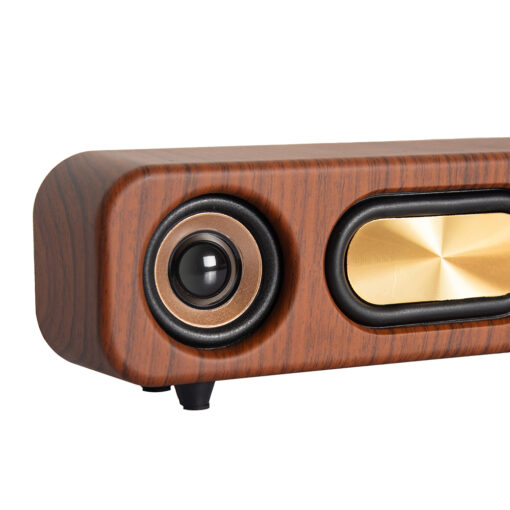 Uhome Hi-Res Retro Bluetooth Mini Soundbar - Image 9