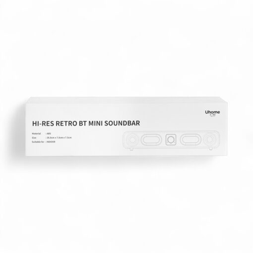 Uhome Hi-Res Retro Bluetooth Mini Soundbar - Image 16
