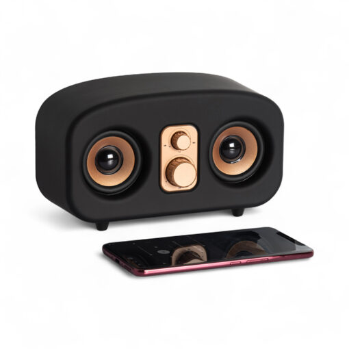 Uhome Hi-Res Retro Bluetooth Speaker - Image 2