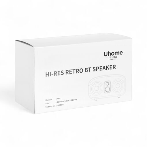 Uhome Hi-Res Retro Bluetooth Speaker - Image 16