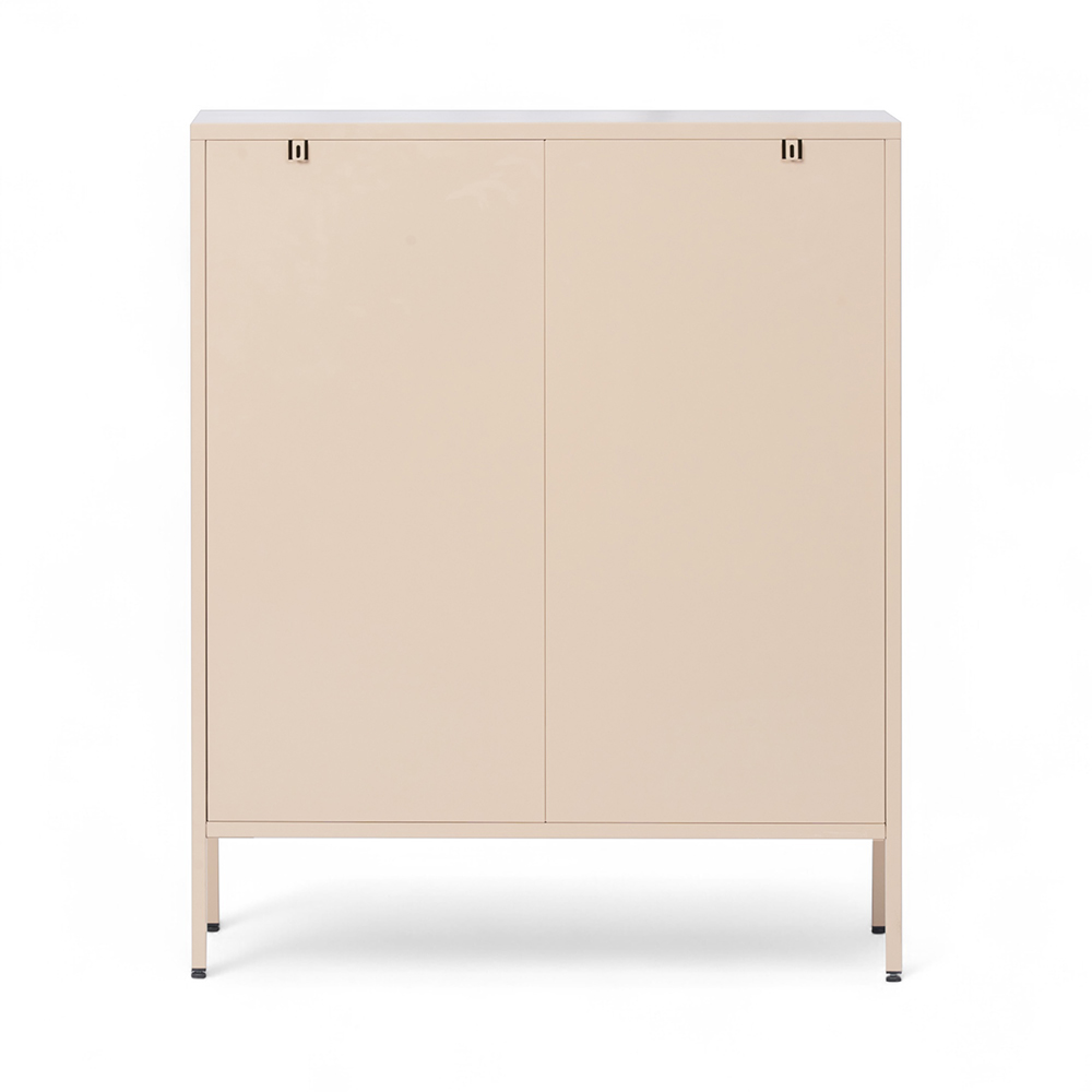 Ricca 2 Glass Doors Cabinet - Image 5