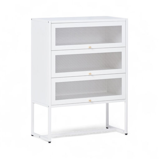 Nina 3 Tier Folding Door Cabinet