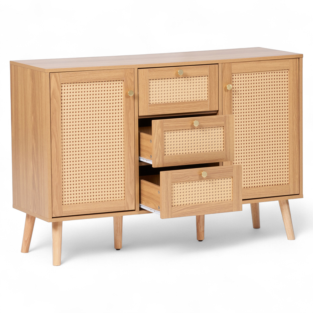 Maha Cabinet (2 Doors 3 Drawers) - Image 6