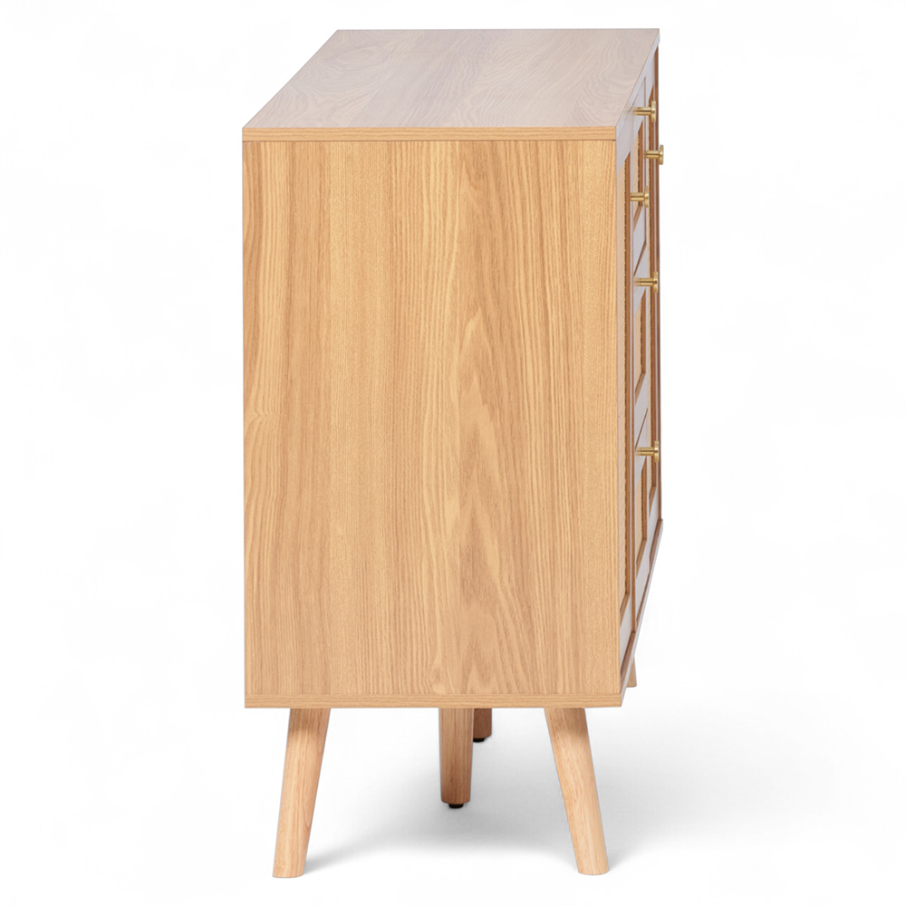 Maha Cabinet (2 Doors 3 Drawers) - Image 4