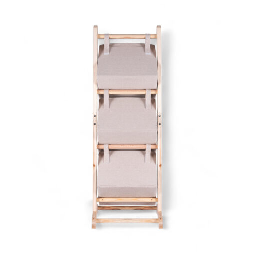 Nikita Wooden Storage Basket Rack (3 Tier) - Image 4