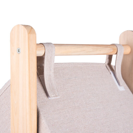 Nikita Wooden Storage Basket Rack (3 Tier) - Image 10