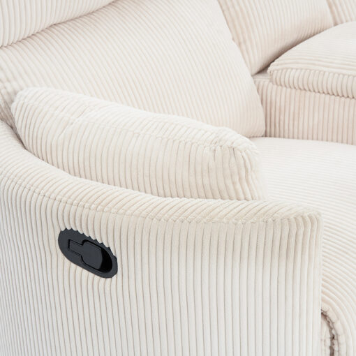 Alessia 2 Seater Rocker Recliner Sofa with Console - Image 14