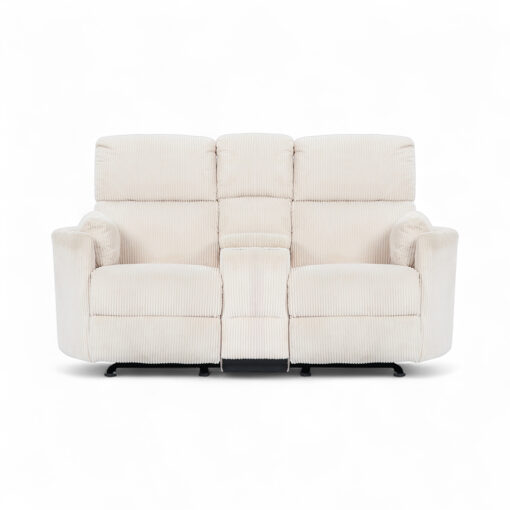 Alessia 2 Seater Rocker Recliner Sofa with Console