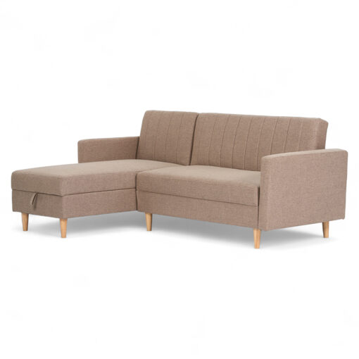 Agata Reversible L Shaped Sofa Bed - Image 7