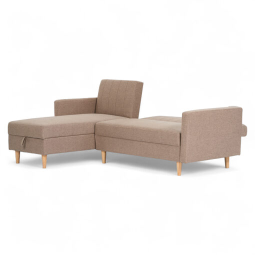 Agata Reversible L Shaped Sofa Bed - Image 3